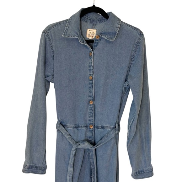 Billabong Salty Blonde Sunday Uniform Jumpsuit- Size Medium - Picture 7 of 13